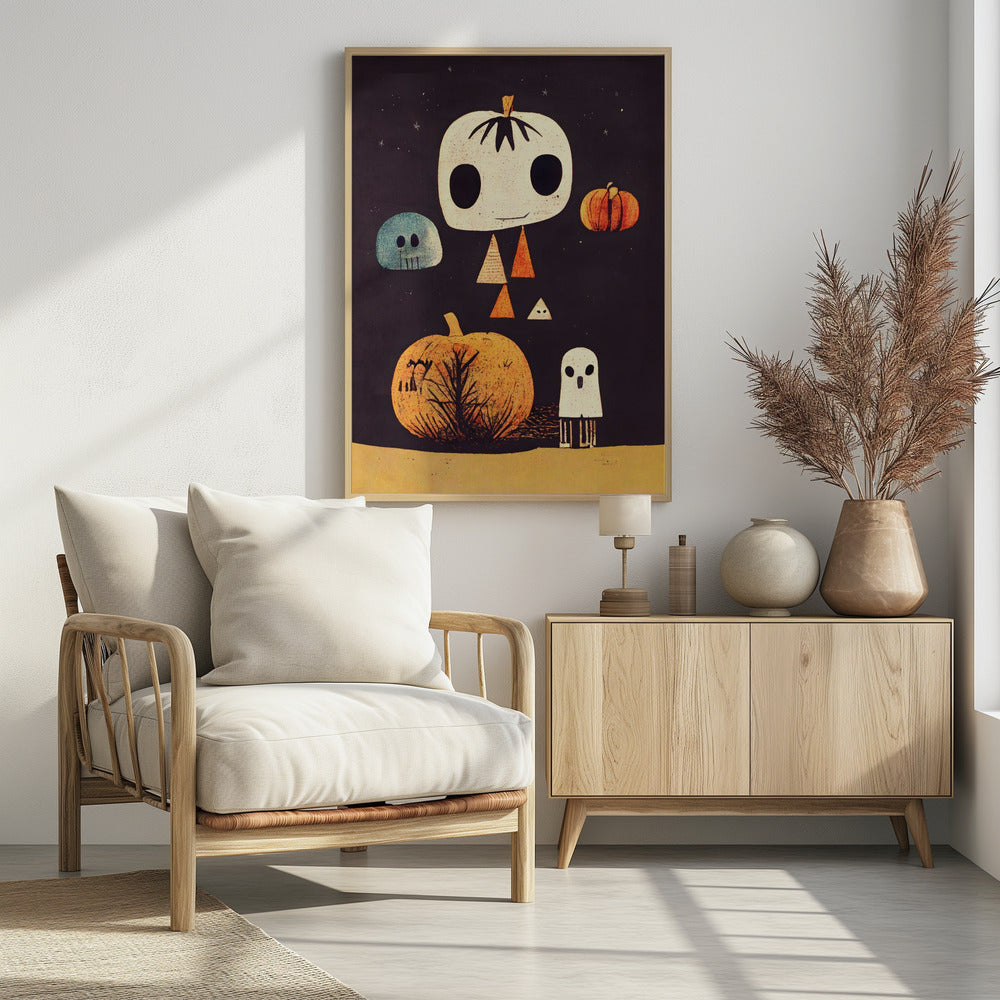 Whimsical Hauntings - Poster / Art Print - interiör