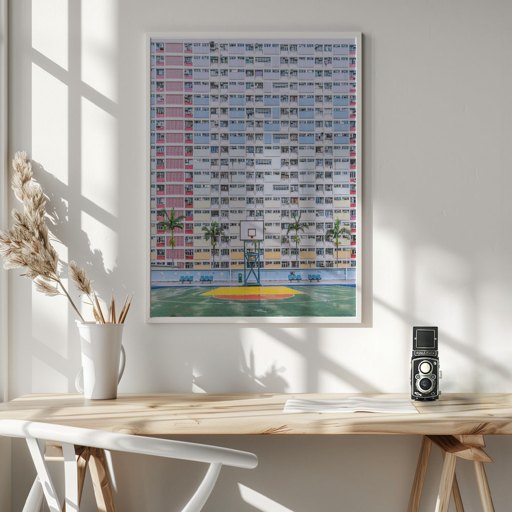 Rainbow Estate - Poster / Art Print - interiör