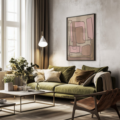 Abstract - Poster / Art Print - interiör