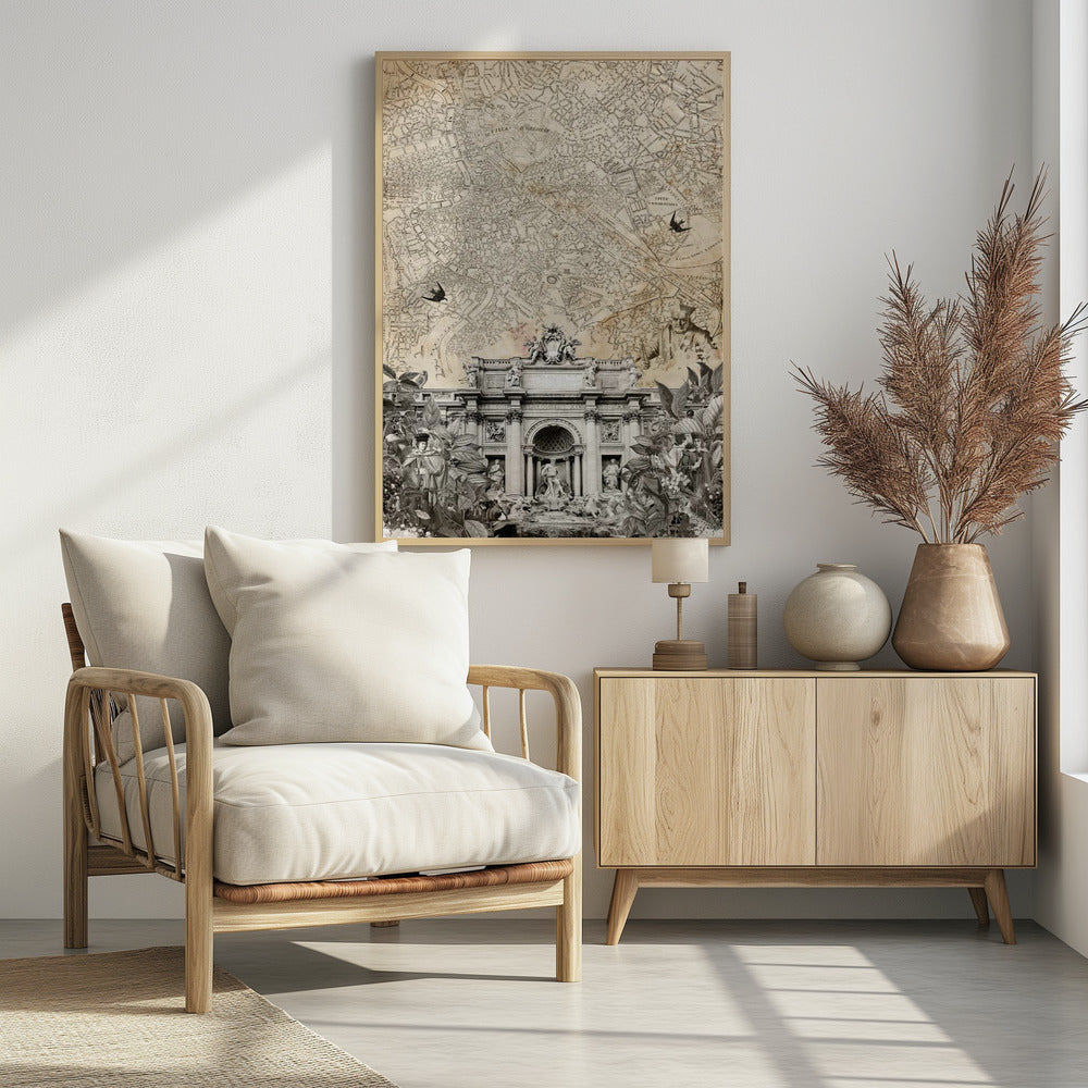 Rome (City Break) - Poster / Art Print - interiör
