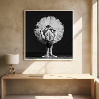 Ballerina at class - Poster / Art Print - interiör