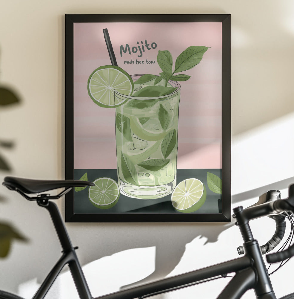 Mojito - Poster / Art Print - interiör