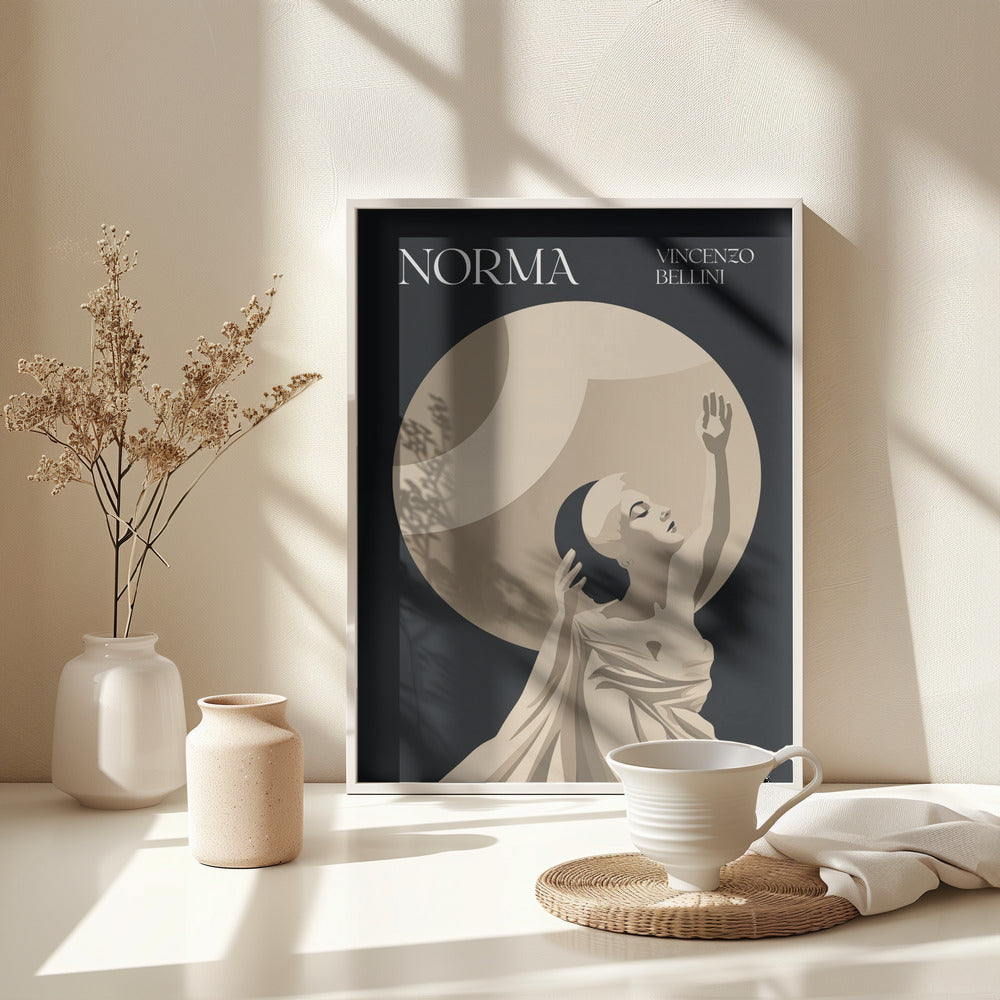 Norma - Poster / Art Print - interiör