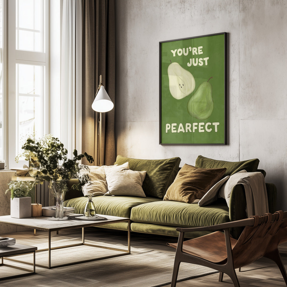 Pearfect - Poster / Art Print - interiör