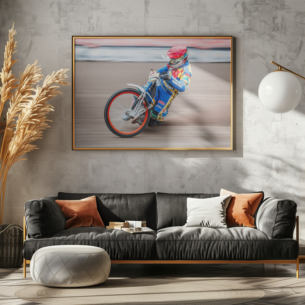 Speedway - Poster / Art Print - interiör