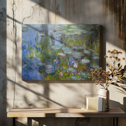 Water Lilies 1915 - Poster / Art Print - interiör