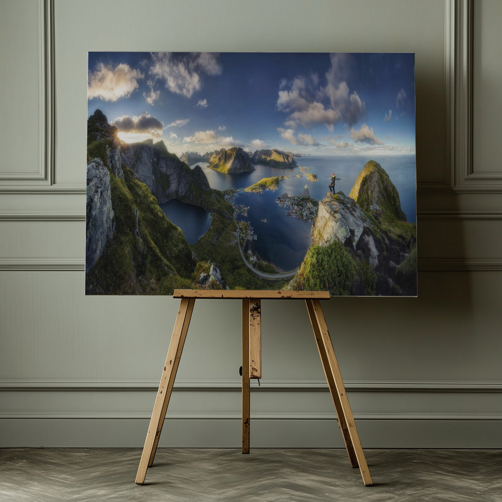 Reinebringen views - Poster / Art Print - interiör