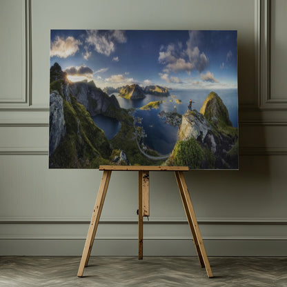 Reinebringen views - Poster / Art Print - interiör