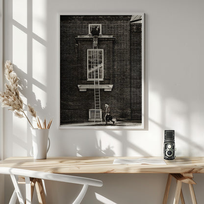 Long Ladder - Poster / Art Print - interiör