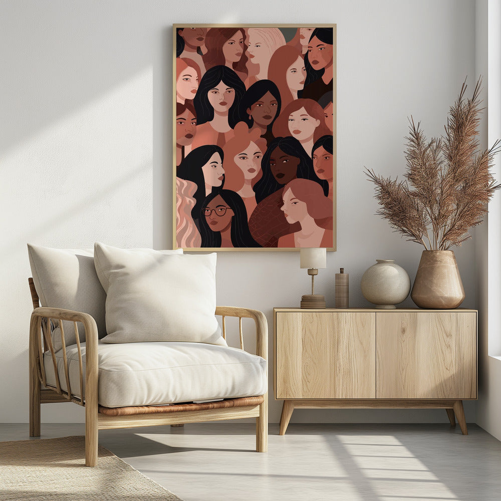 Womens Day - Poster / Art Print - interiör