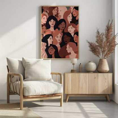 Womens Day - Poster / Art Print - interiör