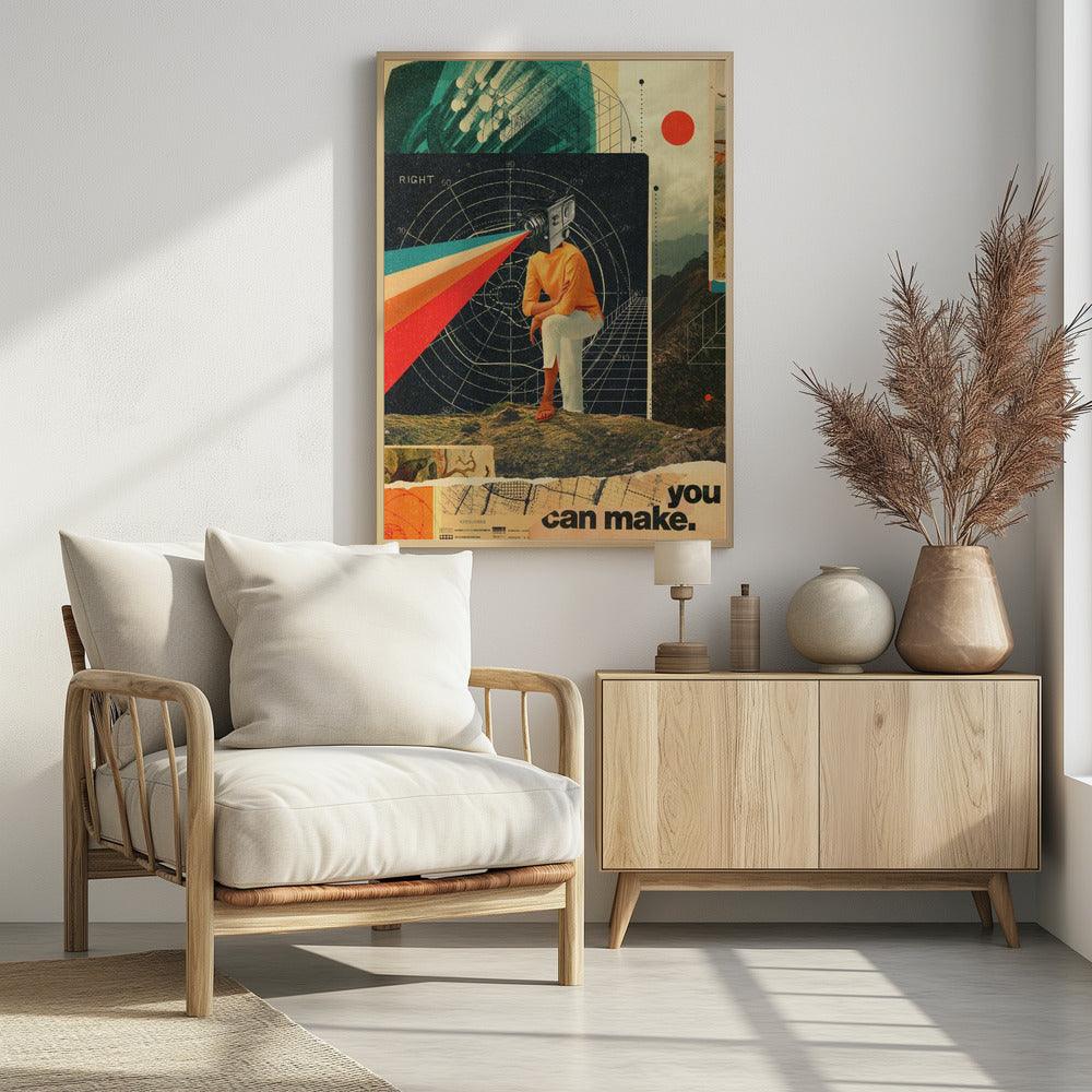 You Can Make It Right - Poster / Art Print - interiör