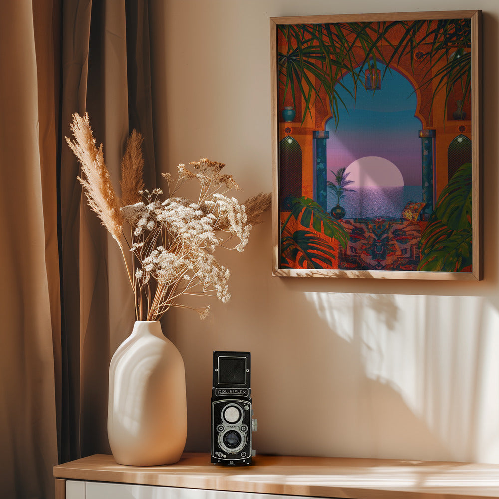 TROPICAL PORTAL - Poster / Art Print - interiör