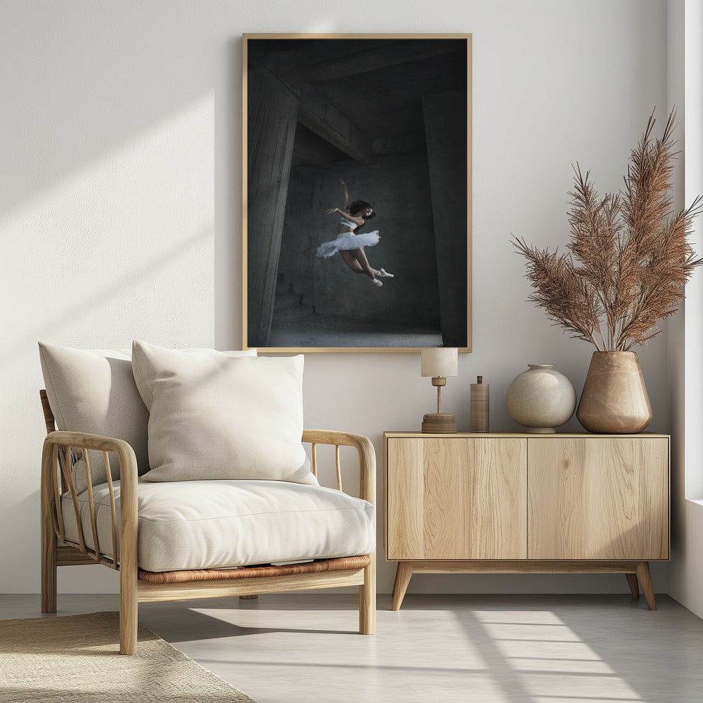 Flying Dance - Poster / Art Print - interiör