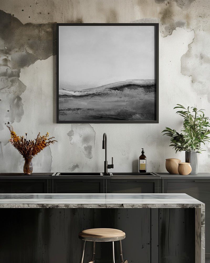 Mono Landscape No2 - Poster / Art Print - interiör
