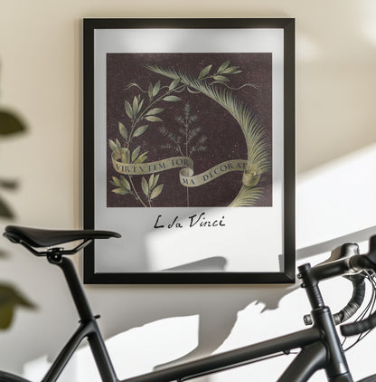 Virtutem Forma Decorat (ca.1474–1478 - Poster / Art Print - interiör