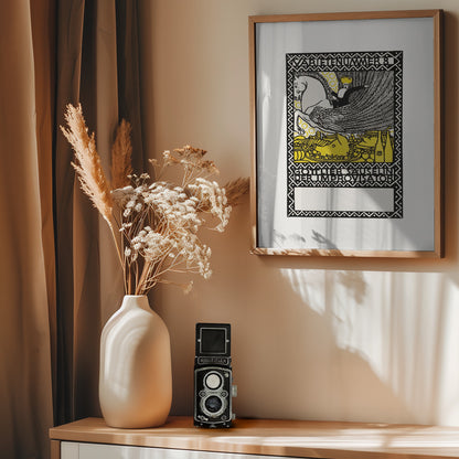 Gottlieb Säuselin the Improviser - Poster / Art Print - interiör