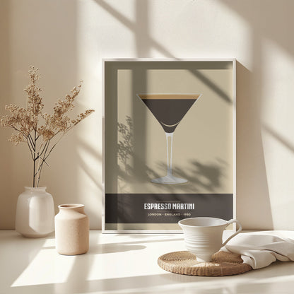 Espresso Martini - Poster / Art Print - interiör