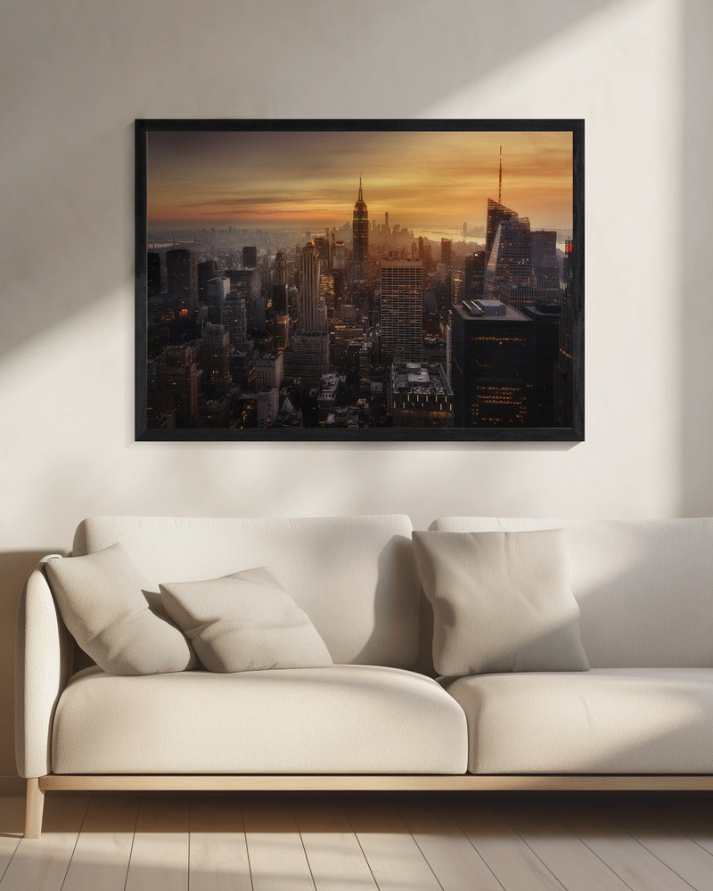 Manhattan's light - Poster / Art Print - interiör