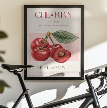 Cherry print - Poster / Art Print - interiör