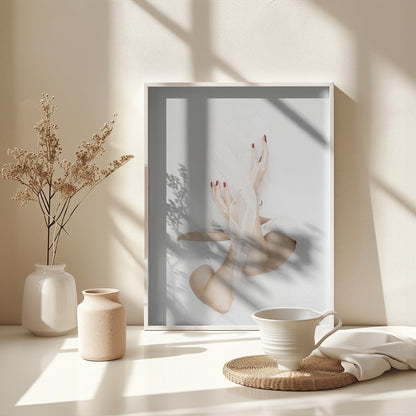 Human Sculpture - Poster / Art Print - interiör