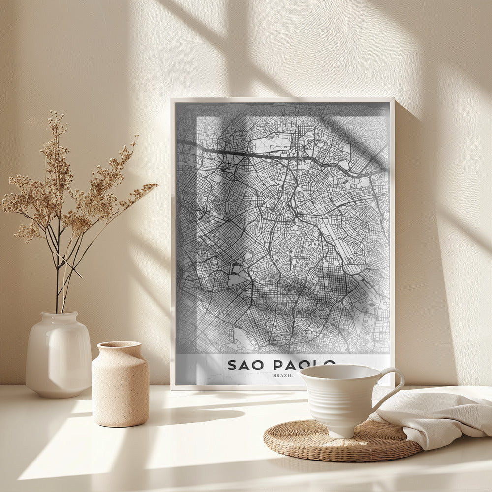Sao Paolo - Poster / Art Print - interiör