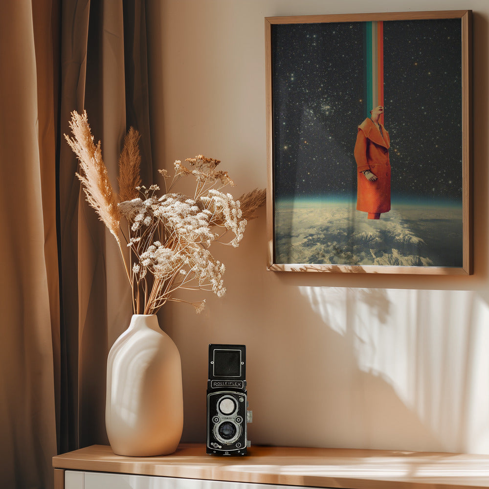 Spacecolor - Poster / Art Print - interiör