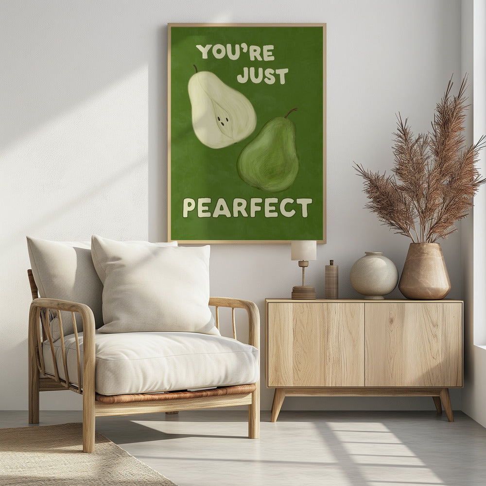 Pearfect - Poster / Art Print - interiör
