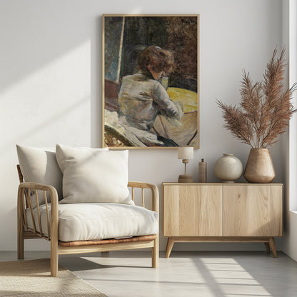 Waiting (ca.1887) - Poster / Art Print - interiör