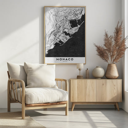 Monaco - Poster / Art Print - interiör
