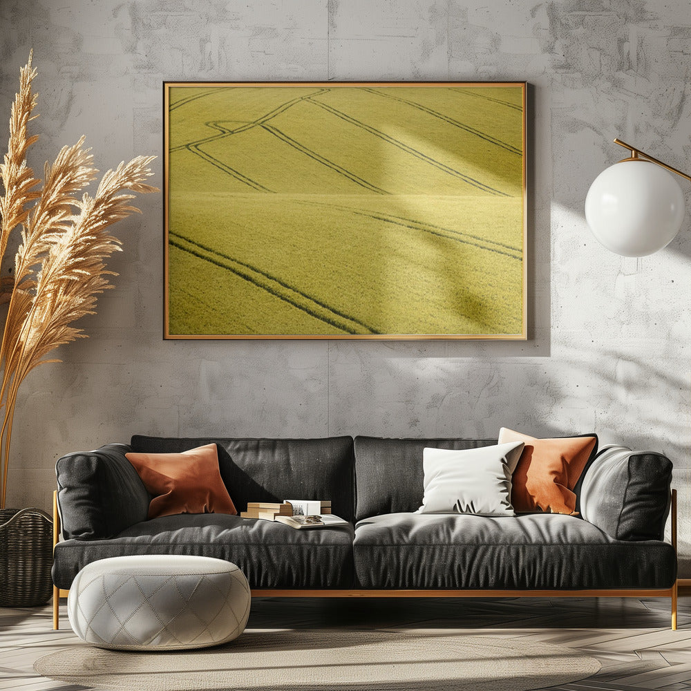 Field #2 - Poster / Art Print - interiör