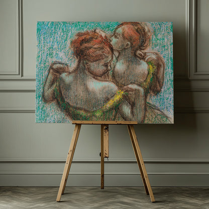 Two Dancers - Poster / Art Print - interiör