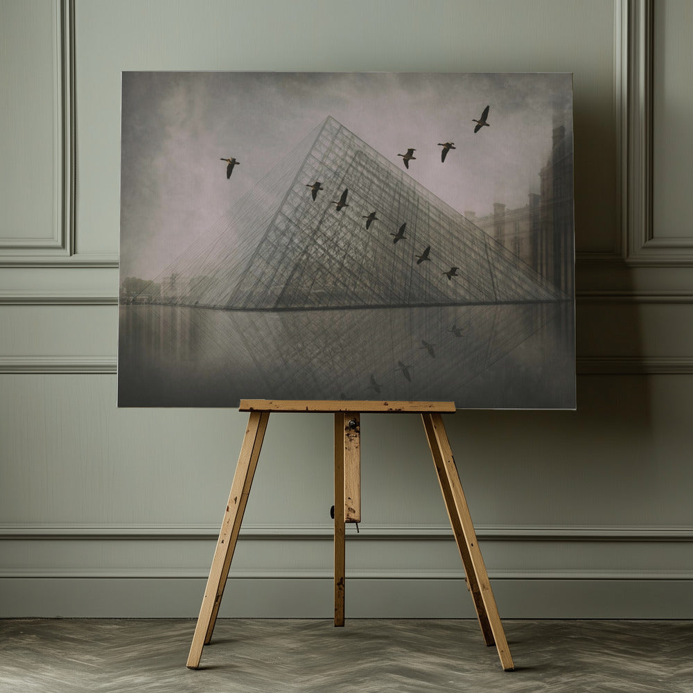 Pyramid shaped - Poster / Art Print - interiör
