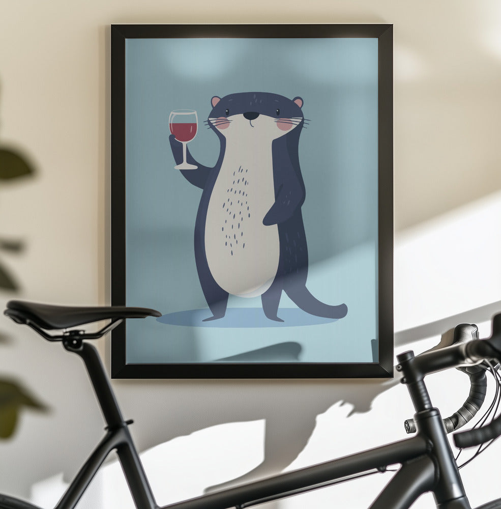 Cute Cartoon Cheers No 2 - Poster / Art Print - interiör