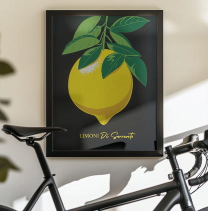 Limoni Di Sorrento - Poster / Art Print - interiör