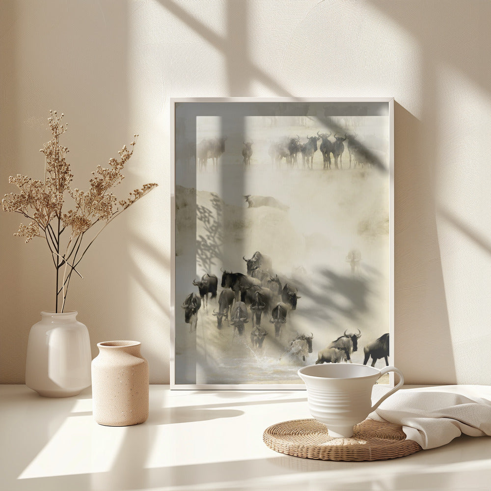 Swarming - Poster / Art Print - interiör