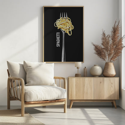 Spaghetti - Poster / Art Print - interiör