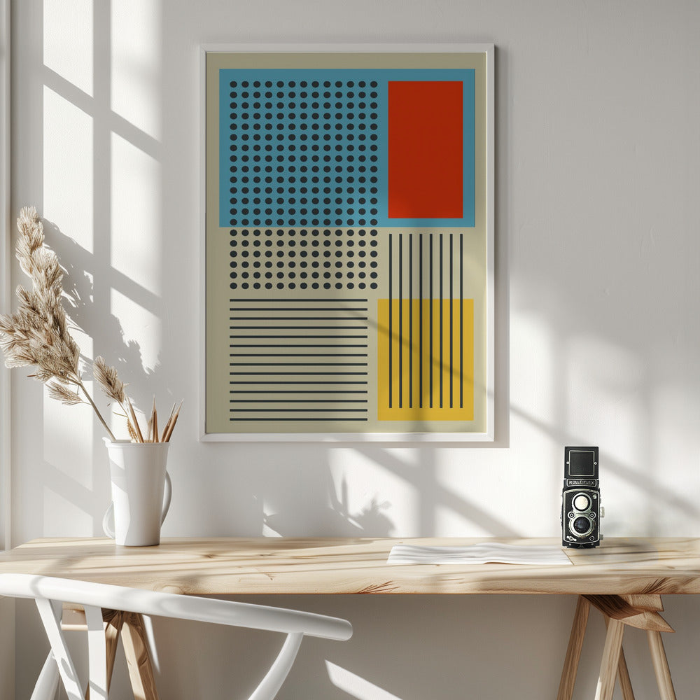 Geometric Expression #3 - Poster / Art Print - interiör