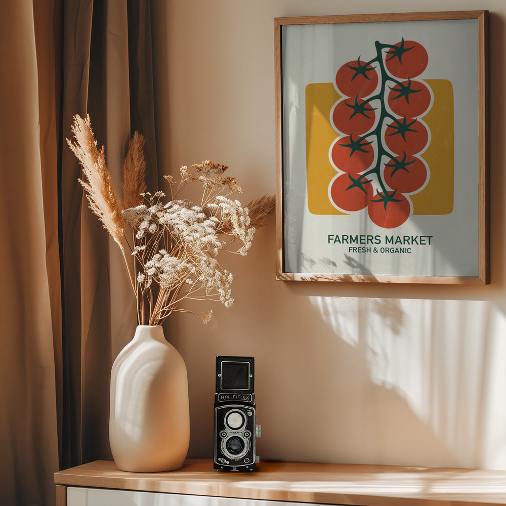 Farmers Market - Poster / Art Print - interiör
