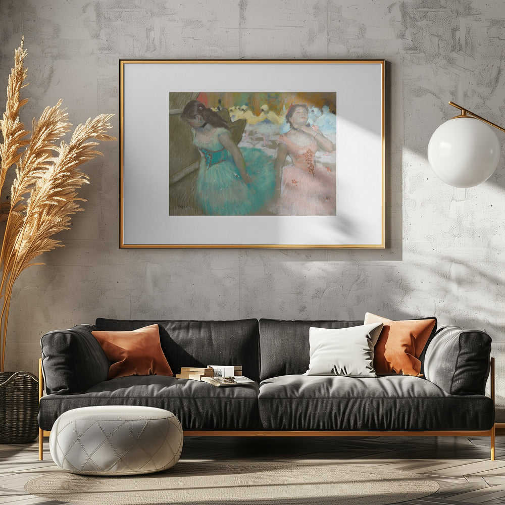 Entrance of the Masked Dancers No.2 - Poster / Art Print - interiör