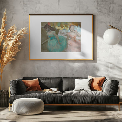 Entrance of the Masked Dancers No.2 - Poster / Art Print - interiör
