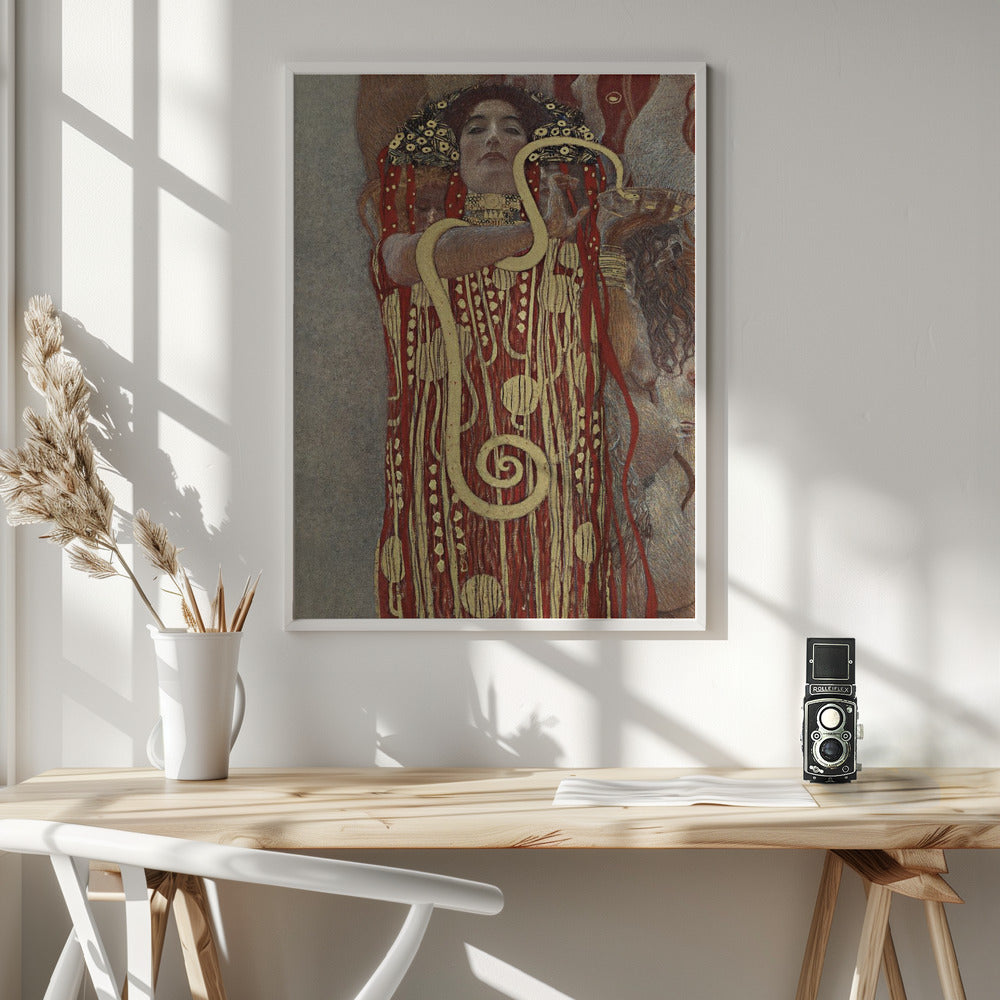 Hygieia (1907) - Poster / Art Print - interiör