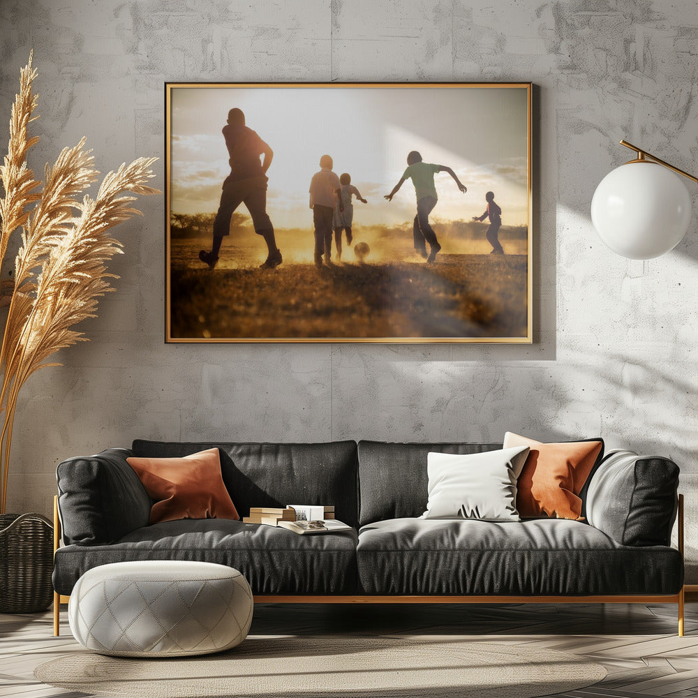 Next football stars - Poster / Art Print - interiör