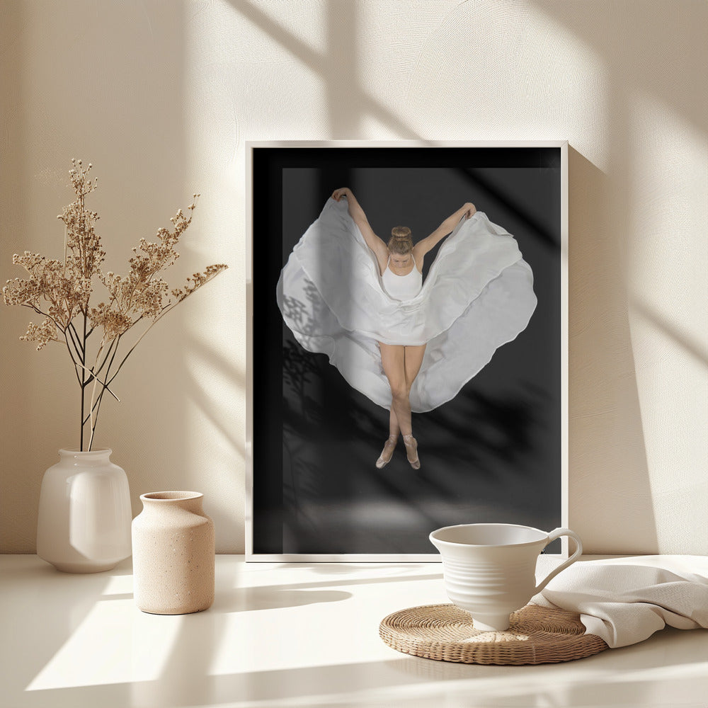 Entrechat en Blanc - Poster / Art Print - interiör