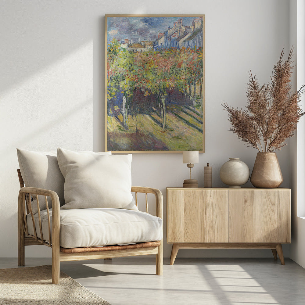 Le Cours Du 14 Juillet Vu De La Maison De Claude Monet - Poster / Art Print - interiör