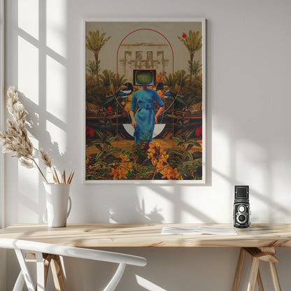 Her Asymmetries - Poster / Art Print - interiör