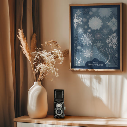 Winter Wonder Land - Poster / Art Print - interiör