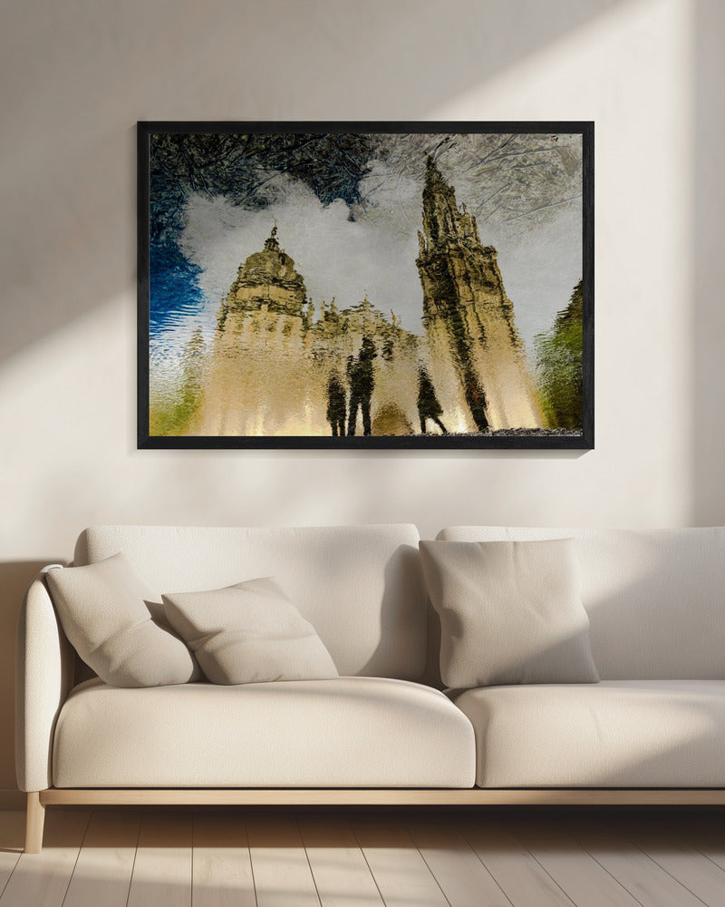 Toledo Cathedral Reflection - Poster / Art Print - interiör