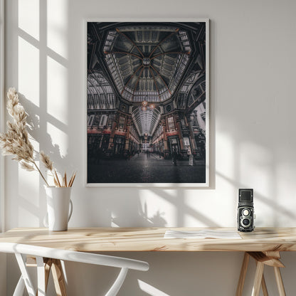 Leadenhall market - Poster / Art Print - interiör