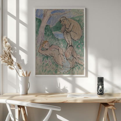 Baigneurs - Poster / Art Print - interiör